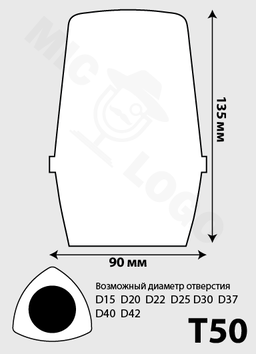 Ветрозащита T50